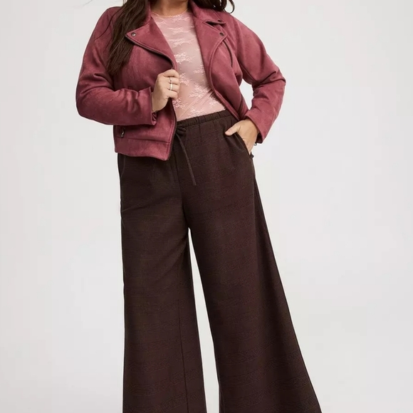 NWT Faux Suede Essential Moto Jacket - Picture 3 of 8